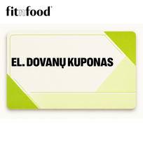 Fitnfood dovanų kuponas - 30 €