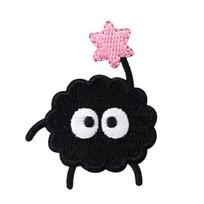 Iron on Patches Soot Embroidered Applique Iron/Sew on Repair Patches Embroidered Patches for Clothing Jackets Jeans Bag