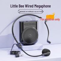 Zhuopu Kids Portable Voice Amplifier CN plug (adapter included) (CN version) šalta juoda spalva