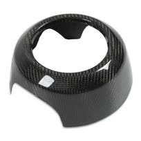 Steering Wheel Center Cover 3K Carbon Fiber Steering Wheel Horn Trm Replacement for R55 R56 R57 R60 R61