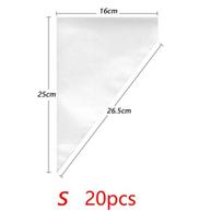 Disposable Pastry Baking Piping Bag Tools for Cake, Cupcake Confectionery Decorating (100PCS, S/M/L)