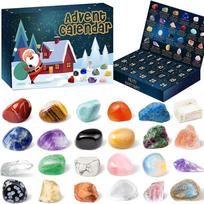 Advent Calendar Countdown Calendar Rock Collection Random Box Halloween Countdown Box Gift for Boys Girls Teens Adults
