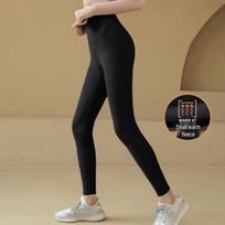 Women's Fleece-Lined High-Waisted Yoga Pants: Thick, Warm, Tummy Control, Butt Lifting, Plus Size, Ideal for Autumn/Winter. XXXL