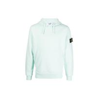Stone Island Hooded Sweatshirt Aqua Men Tops Blue 771564120-V0044 XL