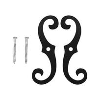 Pack of 2 Iron Shutter Hook With Rustproof Coating For Outdoor Window Security and Elegant Home Decoration 1