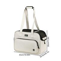 Puppy Purse Soft Tote With Large Pockets Lightweight Dog Carry Tote Bag For Daily Shopping Walking Park Outing Picnic Travel Car