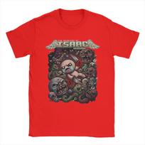 Binding of Isaac Rebirth Pixel Art Fan Unisex T Shirts  Vintage Tee Shirt Short Sleeve Crew Neck TShirt 100 Cotton Gift Tops S