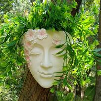 Facial Resin Flower Pot Embossment Decorative Wall Mounted Plant Pot Creative Home Wall Decoration Ornaments Balcony Decorations