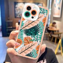 Abstract Art Plants Leaf Clear Phone Case For Realme 15 5 6 7 7I 8 8I 9 9I 10 11 12 NOTE 70 C75 C71 C67 C65 C55 C53 C35 C33 Case REALME 6