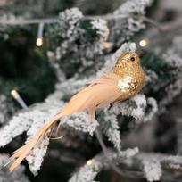 1Pcs Glitter Artificial Birds Artificial Foam Feather Mini Birds Models DIY Craft Home Garden Wedding Lawn Ornament Decoration