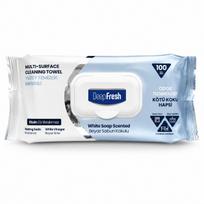 Deep fresh universalios drėgnos servetėlės paviršių valymo, 100 vnt