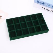 New Stackable Velvet Jewelry Storage Box Velvet Multicolor Organizer Trays Drawer Box Ring Bracelet