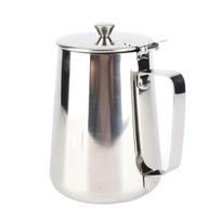 With Lid Milk Frothing Pitcher 1500ml Latte Art Cup Pitcher Jug Milk Jug  Coffee Art 1500ml