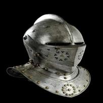 Medieval Knight Tournament Close Armor Helmet With Leather Liner Birthday gift