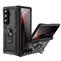 Suitable for Samsung Z Fold7 Folding Screen Mobile Phone Case Sergeant Anti fall 6 5 4 3 Car Magnetic Bracket Protection Case Samsung Z Fold7