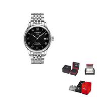 TISSOT Le Locle Collection Automatic Mechanical Movement Men's Watches Watch 39.3mm Black Dial T006.407.11.053.00 Black Dial black