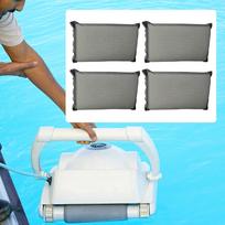 Pool Robot Vacuum Filter Pad 4Pcs/set Robotic Pool Cleaner Fine Filter Household Cleaning Replacement for Debris and Leaves China Mainland
