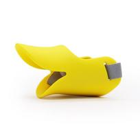 Adjustable Dog Silicone Duck Muzzle Anti Bite Stop Barking Pet Accessory Safe Small to Large Dog Mouthpiece Cover S 12x27CM