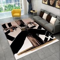 Anime Zoro One P-Piece Cartoon Carpet Rug for Playroom Bedroom Living Room Sofa Home Decor,kid Area Rug Non-slip Floor Mat 40x60cm