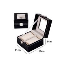 2 4 12 Slot Jewelry Watch Storage Box Adjustable Compartments for Personalized Organization A