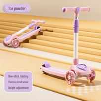 Vaikams skirtas 3-in-1 paspiriamasis paspirtukas nuo 1 iki 8 metų su sėdyne ir pedalu, slankiklis - Puikiai tinka mergaitėms ir berniukams. beige