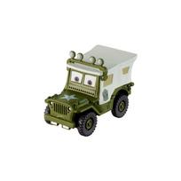 1:55 Pixar Cars Lightning McQueen Sarge fan passerby Agent Metal Diecast Vehicle Model Kid Toys Christmas Gift white