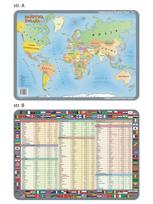 Countries of the World. Political Map. Double-Sided Educational Mat 061