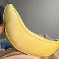 Banano mesti pagalvė Ilga mesti pagalvė Studentų bendrabučio lovos pagalvėlė Minkšta pagalvė-maišas Palangės pagalvėlė Pliušinis žaislas 90 cm 0.4kg