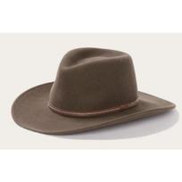 Cowboy Hat Wool Felt Top Hat Western Gentleman's Hat Felt Hat Jazz Hat Men's Winter Hat Adjustable (59-60cm)