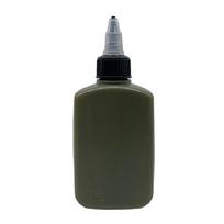 100 ml skysčių talpyklės Kelioninė aliejaus buteliuko Maži spaudžiami buteliukai Prieskonių indelis Nepralaidus mažas aliejaus dozatorius armijos žalia spalva