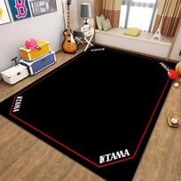Electronic Drum Carpet Children's Carpet Living Room Coffee Table Mat Bedroom Carpet Shelf Drum Door Mat Home Non-slip Carpet 40x60cm