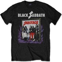 Black Sabbath Men's Sabotage Vintage Vintage T-Shirt Large Vintage S