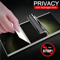 For Samsung Galaxy S25 S24 S23 S22 S21 S20 Note 20 Ultra S10 S8 S9 8 9 10 Plus FE 5G Full Cover Privacy Soft Hydrogel Film Screen Protector Samsung S25