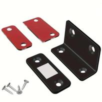 L-Type Strong Magnetic Door Closer Cabinet Catches Latch Magnet Wardrobes Door Stopper Ultra Thin Closures Furniture Fittings