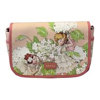 Gucci Fairy Floral Print Flap Crossbody Bag Retro Style for Daily Commute Shopping 664143-U6LBN-5271 Basic Set (Bag+Dust Bag)