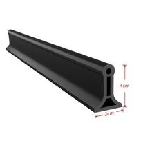 100cm Shower Water Dam Wet Dry Separation Collapsible Design Shower Stopper Barrier Walk in Curbless Water Retention System juoda