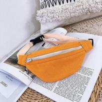Kids Mini Waist Bag Canvas Fanny Pack For Boy Girl Chest Belt Bag Toddler Crossbody Bags