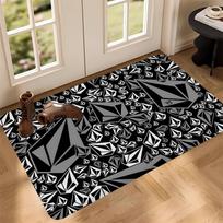 V-Volcom LOGO Fashion Door Mat Kids Room Bedroom Decoration Balcony Anti-Slip Doormat Living Room Doormat Area Rug 40cm x 60cm