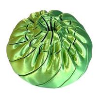 3D spausdintas besisukantis koldūno žaislas, atsipalaidavimui nuo streso slidus spiralinis garintas bandelės žaislas, sąnarių ir besisukantis bandelės fidget stalo žaislas, vakarėlio dovanėlės 5.5 cm green