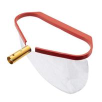 Pool Skimmer Net, Ultra-Fine Mesh Bag Leaf Net, Pool Surface Debris Skimmer, Pool Cleaning Tool for Leaves Sand Pollen (Pole Not
