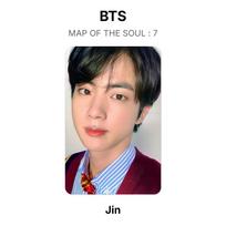 BTS MAP OF THE SOUL : 7 Official Photocard Jin