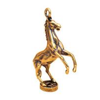 Keychain Brass Horse Design Decorative Keychain The Year of Horse Key Holder Bags Cars 1pc
