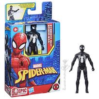 Hasbro Marvel Žmogus-voras Epic Hero serija Simbioto kostiumas Žmogus-voras 4 colių (10 cm) Veiksmo figūrėlė su priedais, nuo 4 metų, F8369, Autentiška blue