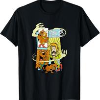 Scooby-Doo Where Are You Vintage Pop Art Groovy 70's Box Up T-Shirt S