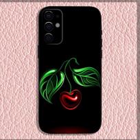 Cherries Cherry Fruit Phone Case For Samsung S24,S21,S22,S23,S30,Ultra,S20,Plus,Fe,Lite,Note,10,9,5G Black Soft Shell Samsung S24ULTRA