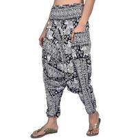 Cotton Printed Women Harem Pant Indian Pakistani Churidar & Salwar Bottoms Dress S