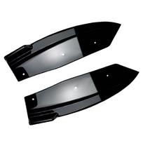 Rear Bumper Protector Diffuser Spoiler Splitter for BMW X4 G02 M40i M Sport 2018 2019 2020 2025 ABS Glossy/Carbon Fiber Black