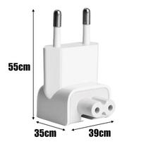 5/1PCS EU Plug Converter Travel Charger Adapter Wall Outlet Connector Duck Head for MacBook Mac Pro MagSafe iPad Tablet Charge