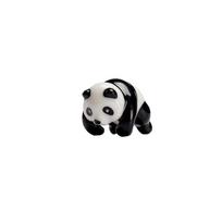 Ceramic Panda Tea Accessories Gaiwan Lid Rest Tea Pets Chinese Tea Ceremony black