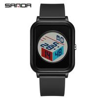 Sanda Luminous Waterproof Multi-function Sports Watch for Youth